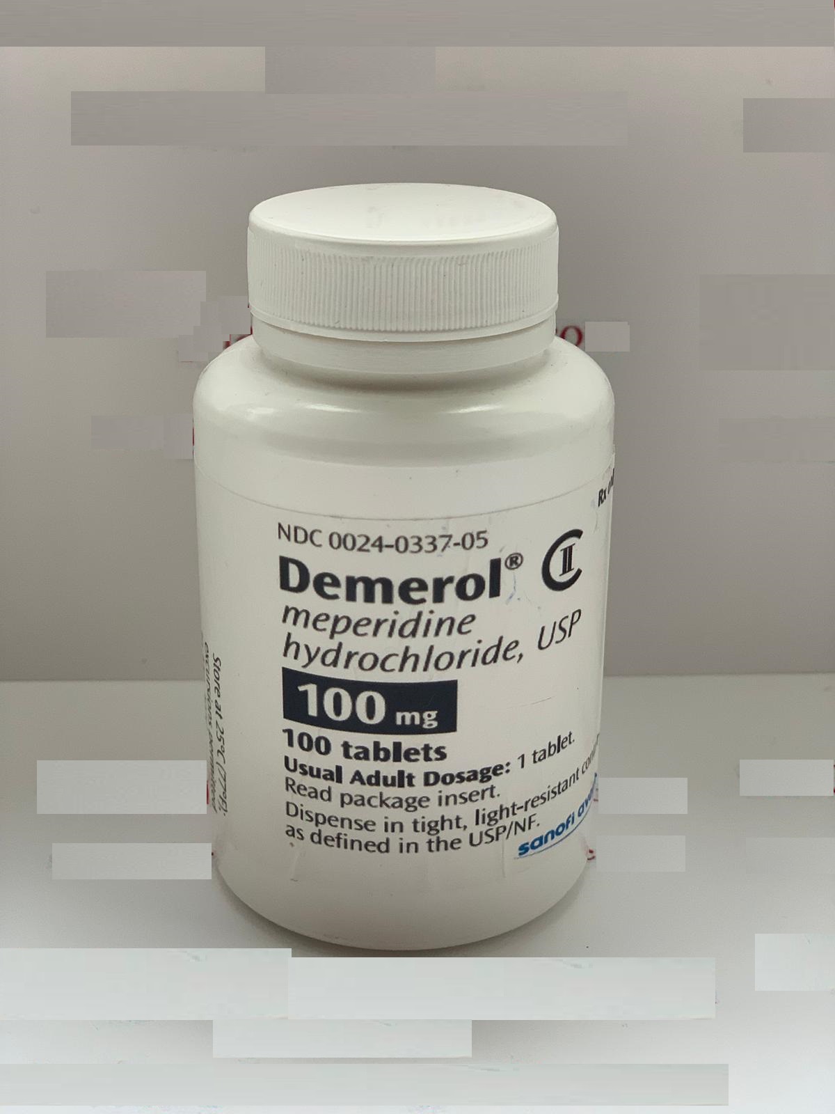 Demerol (Meperidin) 100 mg 1 demerol